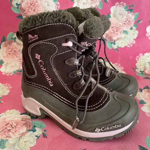 Columbia Girls Winter Boots Size 1  No insoles - Picture 12 of 14